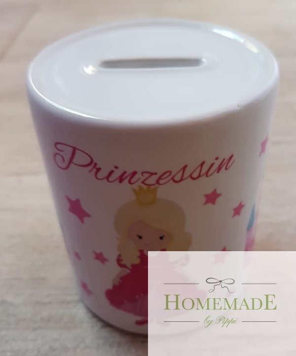 Spardose "Prinzessin Rosa"