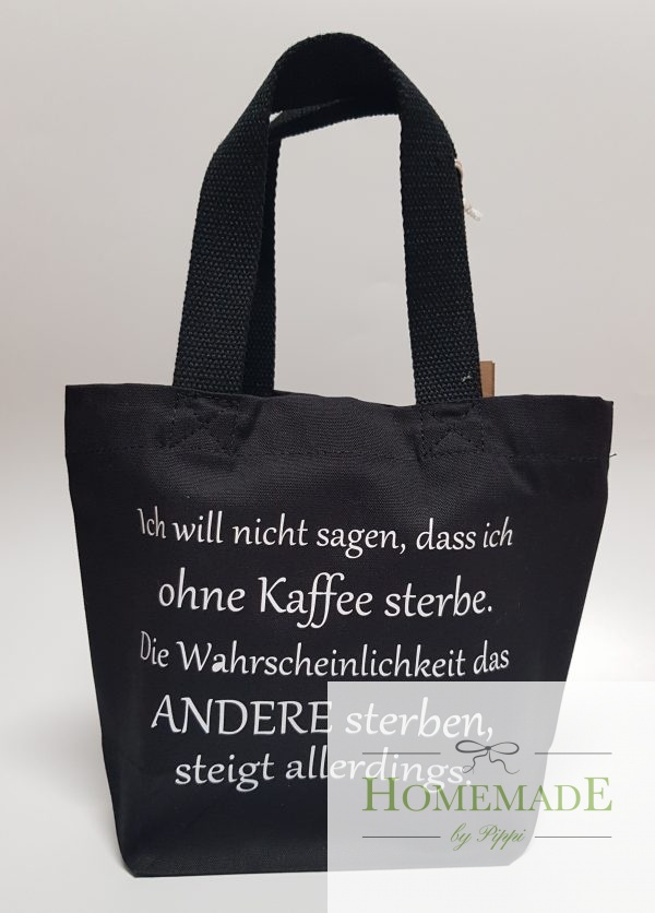 Tasche klein "Kaffee"