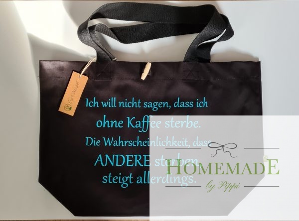 Tasche groß "Kaffee"