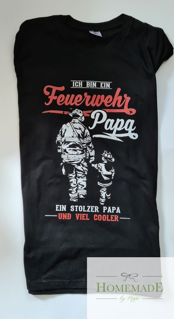 T-Shrit "Ich bin ein Feuerwehr Papa"